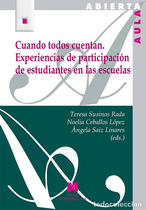 Libros: CUANDO TODOS CUENTAN EXPERIENCIAS DE PART - AA.VV.