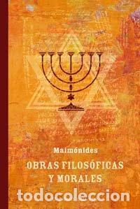 Livros: OBRAS FILOSIFICAS Y MORALES - MAIMONIDES