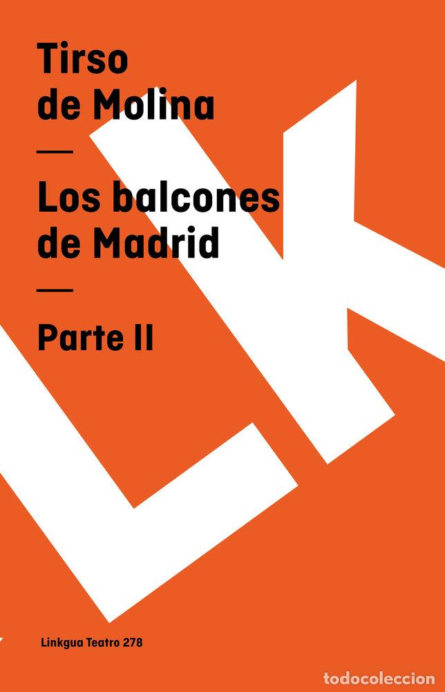 Livres: LOS BALCONES DE MADRID - TIRSO DE MOLINA