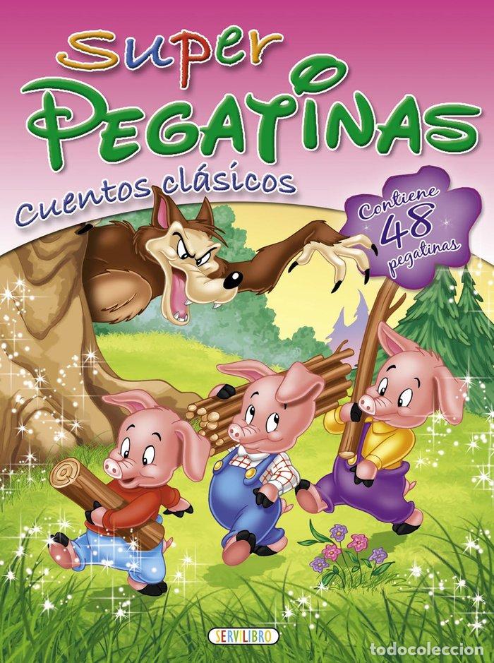 Livros: SUPER PEGATINAS 4 CUENTOS CLASICOS - AA.VV