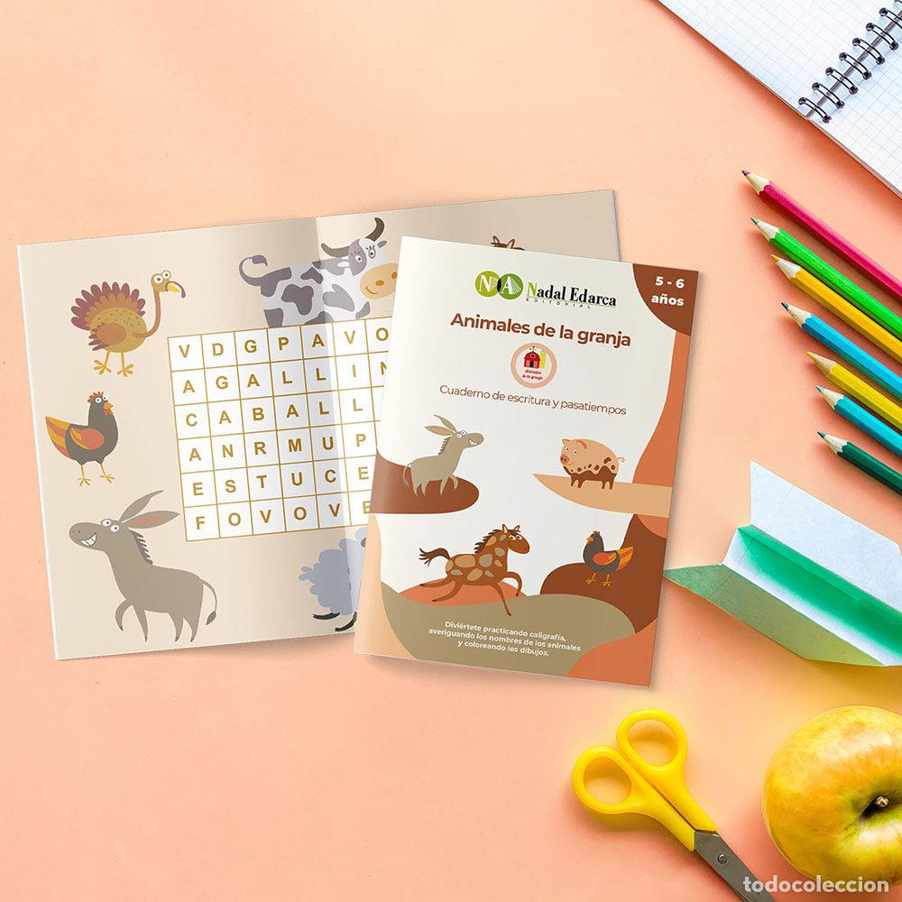 Libros: ANIMALES DE LA GRANJA (CUAD.ESCRITURA Y PASATIEMPOS) - AA.VV