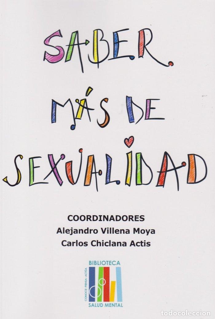 Libros: SABER MAS DE SEXUALIDAD - ALEJANDRO VILLENA MOYA