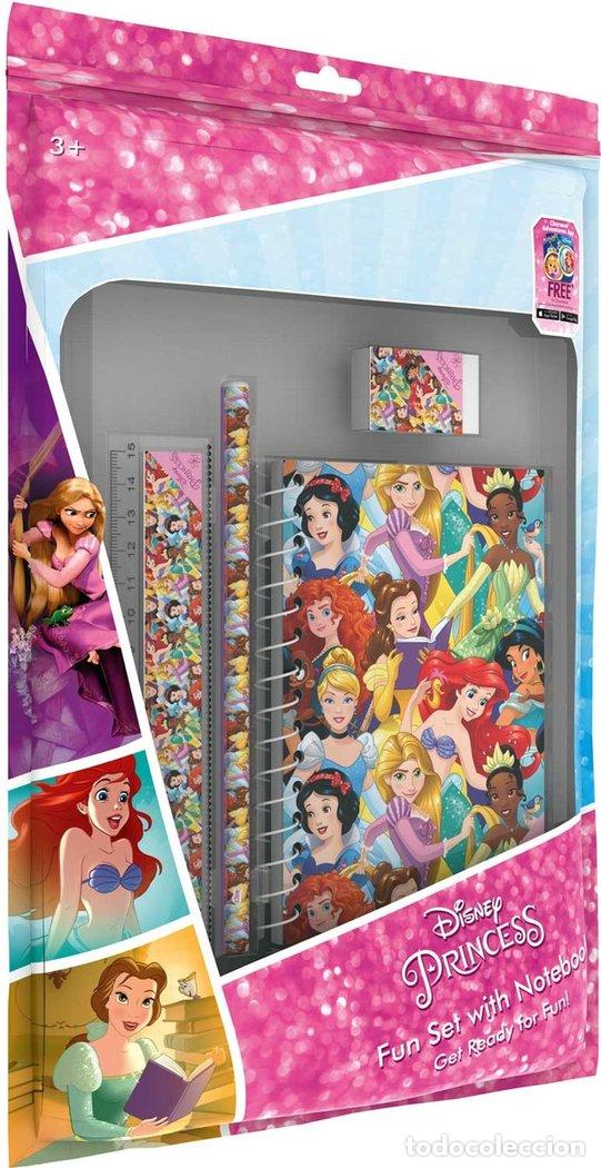 Livres: DISNEY PRINCESS DIVERTIDO PACK PARA DIBUJAR Y TOMAR NOTAS - AA.VV