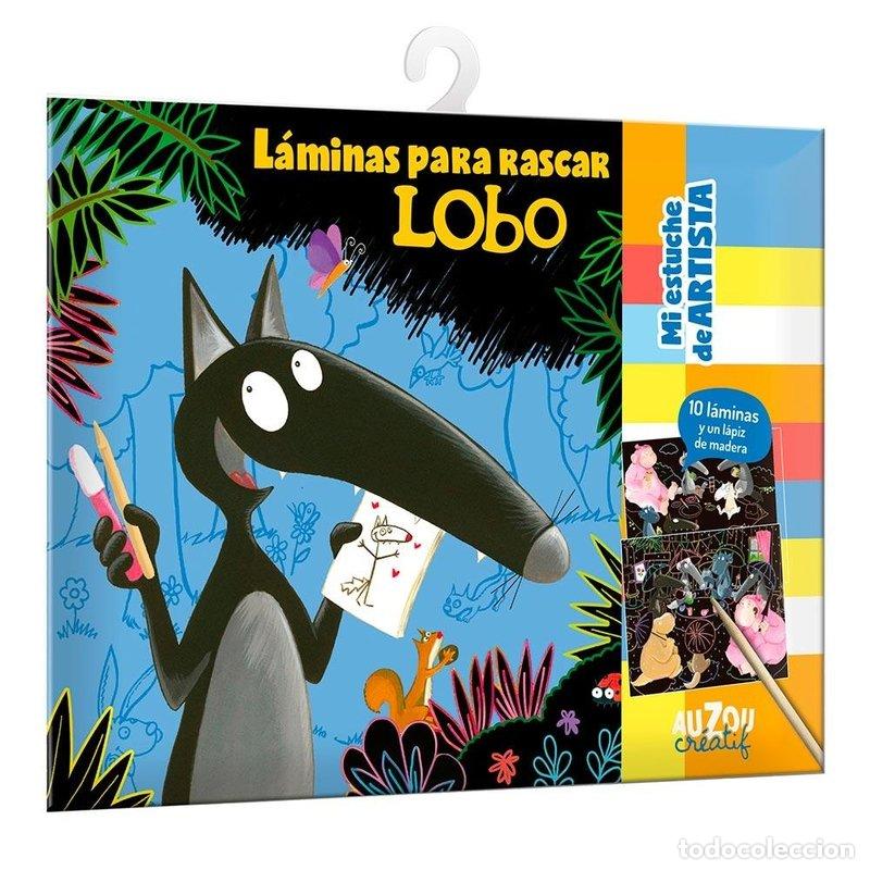 Libros: LAMINAS PARA RASCAR LOBO - AA.VV