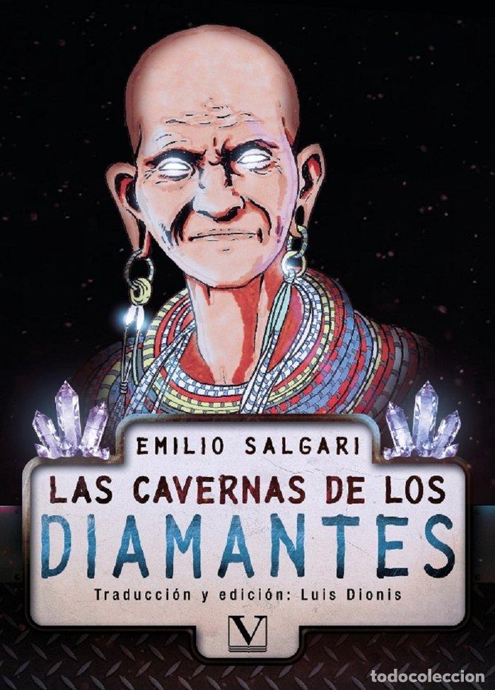 Libri: LAS CAVERNAS DE LOS DIAMANTES - SALGARI, EMILIO