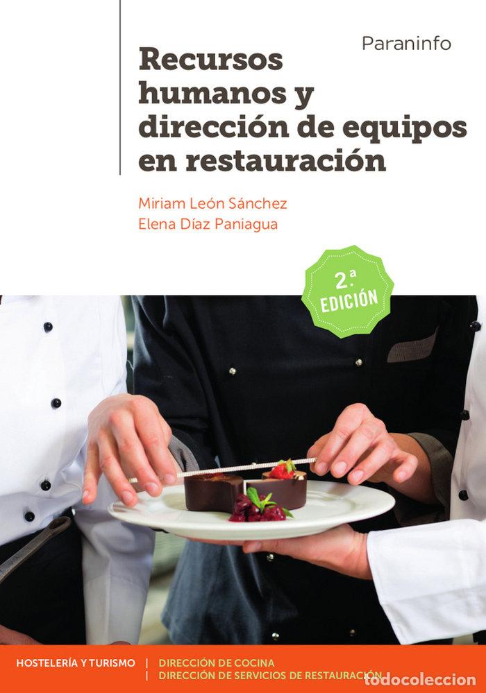 books: RECURSOS HUMANOS DIRECCION EQUIPOS RESTAURACION 19 - DIAZ PANIAGUA, ELENA