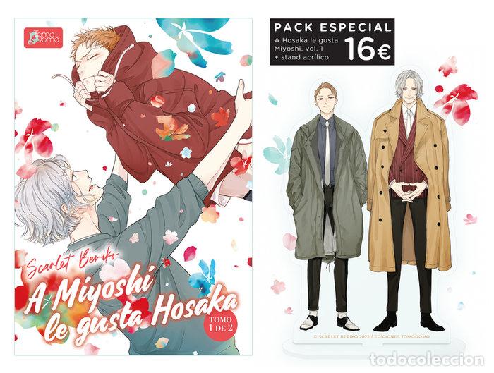 Livres: A MIYOSHI LE GUSTA HOSAKA VOL 1 EDICION ESPECIAL - BERIKO, SCARLET