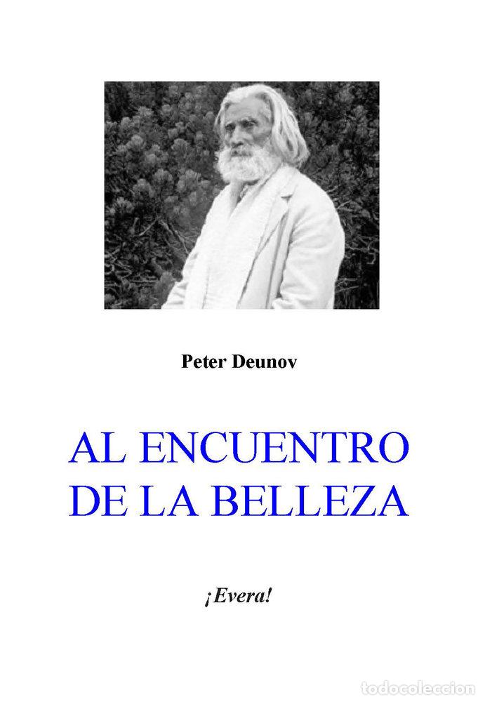 Livros: AL ENCUENTRO DE LA BELLEZA - DEUNOV, PETER