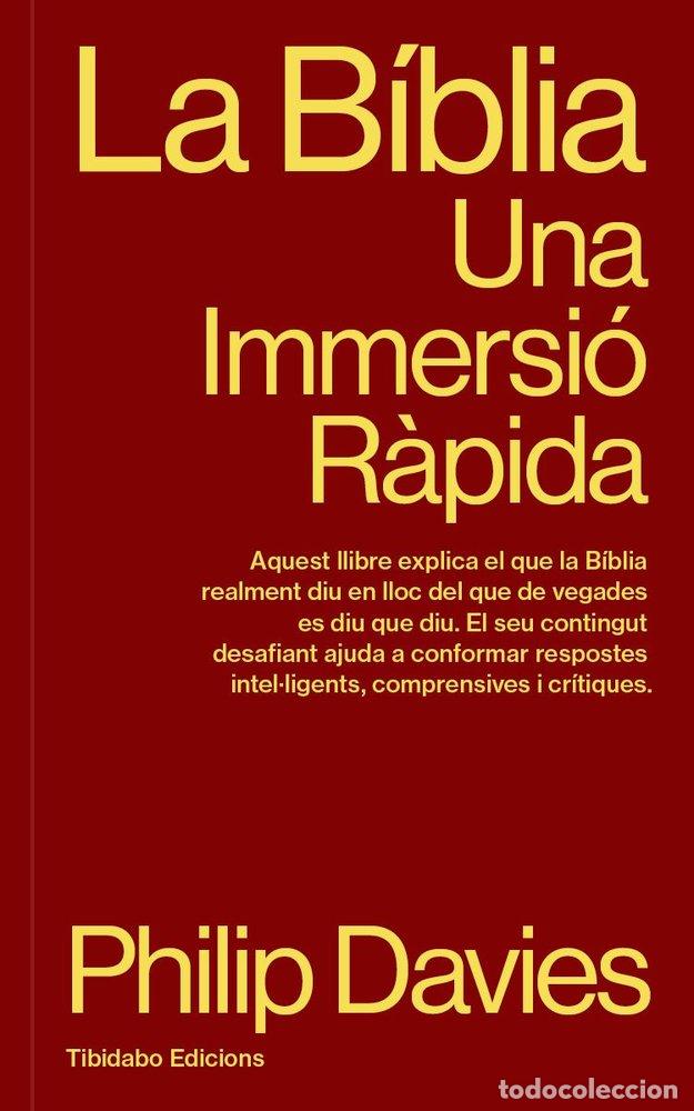 Libros: LA BIBLIA - DAVIES, PHILIP