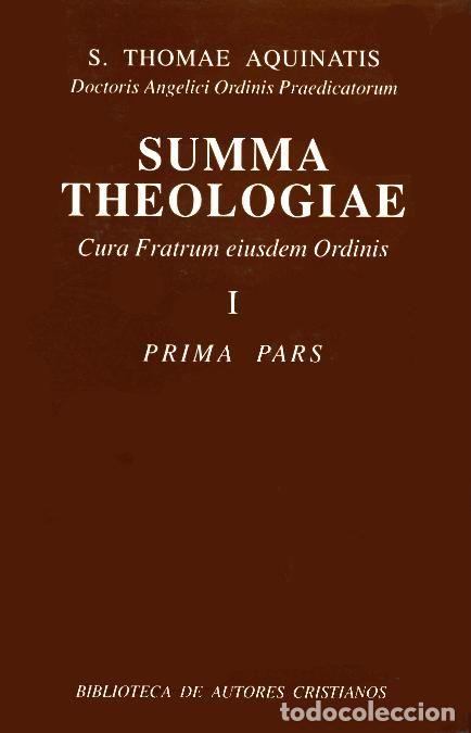 Libros: PRIMA PARS (SUMMA THEOLOGIAE; T.1) - TOMAS DE AQUINO, SANTO