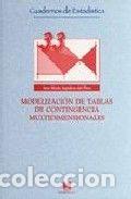 Livres: MODELIZACION DE TABLAS DE CONTINGENCIA MULTIDIMENSIONALES - AGUILERA DEL PINO, ANA MARIA