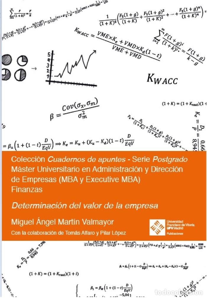 Libros: DETERMINACION DEL VALOR DE LA EMPRESA - MIGUEL ANGEL, MARTIN VALMAYOR