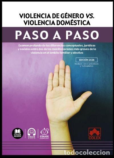 Libros: VIOLENCIA DE GENERO VS VIOLENCIA DOMESTICA PASO A PASO - AA.VV