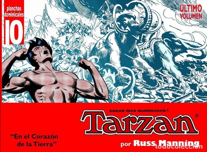 books: TARZAN PLANCHAS DOMINICALES 10 EN EL CORAZON DE LA TIERRA - MANNING, RUSS
