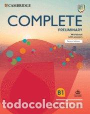 books: COMPLETE PRELIMINARY WORKBOOK KEY B1 - AA.VV