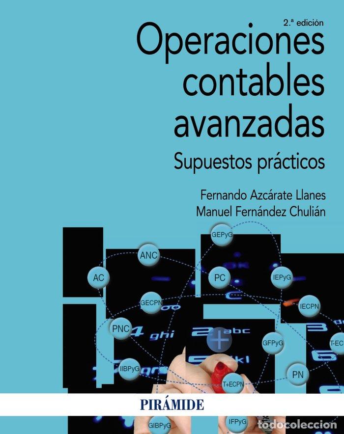 Libros: OPERACIONES CONTABLES AVANZADAS - AZCARATE LLANES, FERNANDO