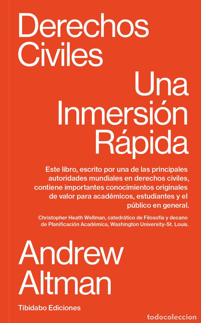 Libros: DERECHOS CIVILES - ALTMAN, ANDREW
