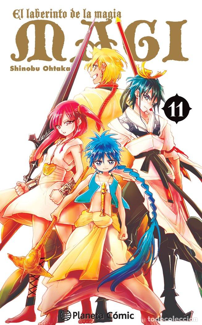 books: MAGI EL LABERINTO DE LA MAGIA 11 - OHTAKA, SHINOBU