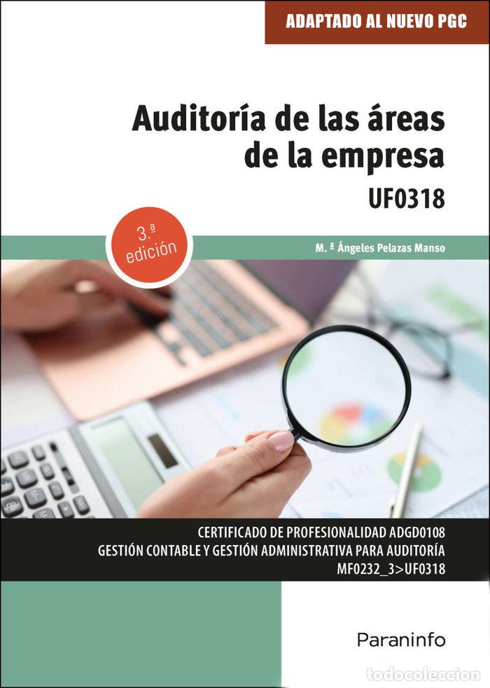 Livros: AUDITORIA DE LAS AREAS DE EMPRESA - PELAZAS MANSO, M&ordf; ANGELES
