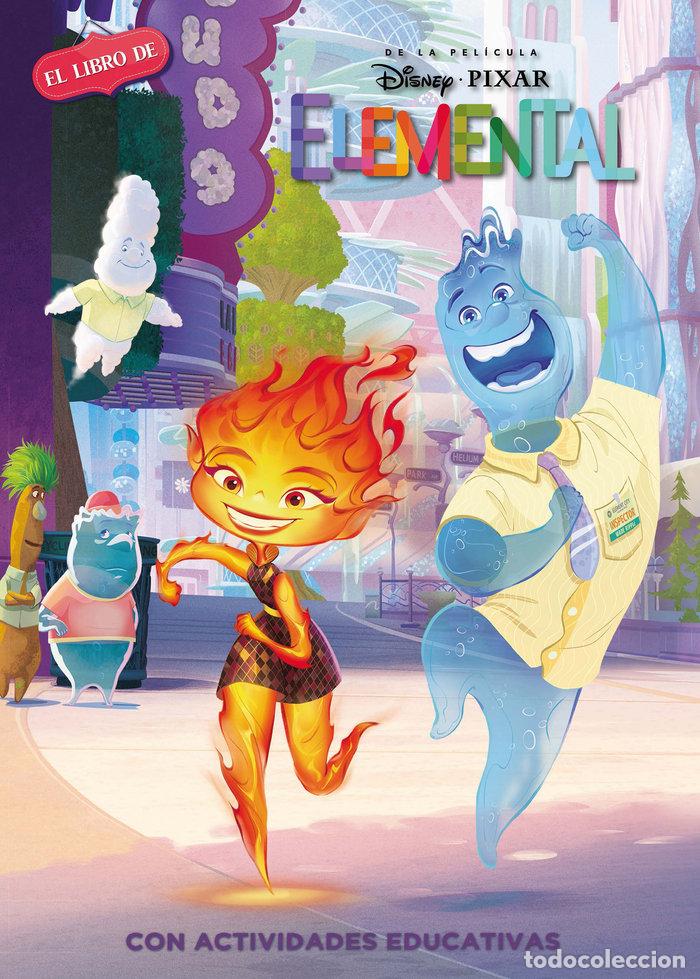 Libros: EL LIBRO DE DISNEY PIXAR ELEMENTAL LEO JUEGO Y APRENDO CON D - DISNEY