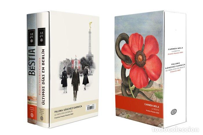 Libros: ESTUCHE PREMIO PLANETA 2021 + FINALISTA - MOLA, CARMEN