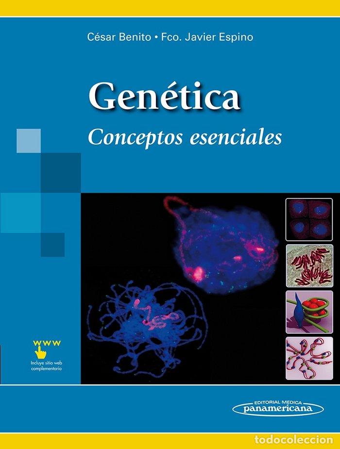 Livres: GENETICA COCEPTOS ESENCIALES - BENITO JIMENEZ, CESAR