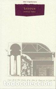 Livres: LEDOUX AA - VIDLER, ANTBONY