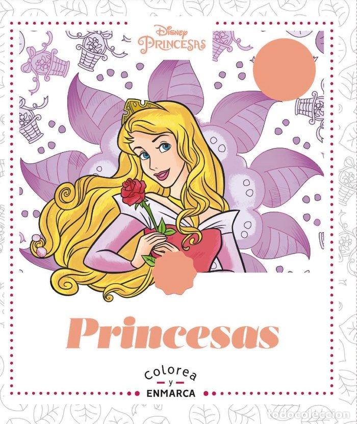 Livros: ARTETERAPIA COLOREA Y ENMARCA PRINCESAS - AA.VV.