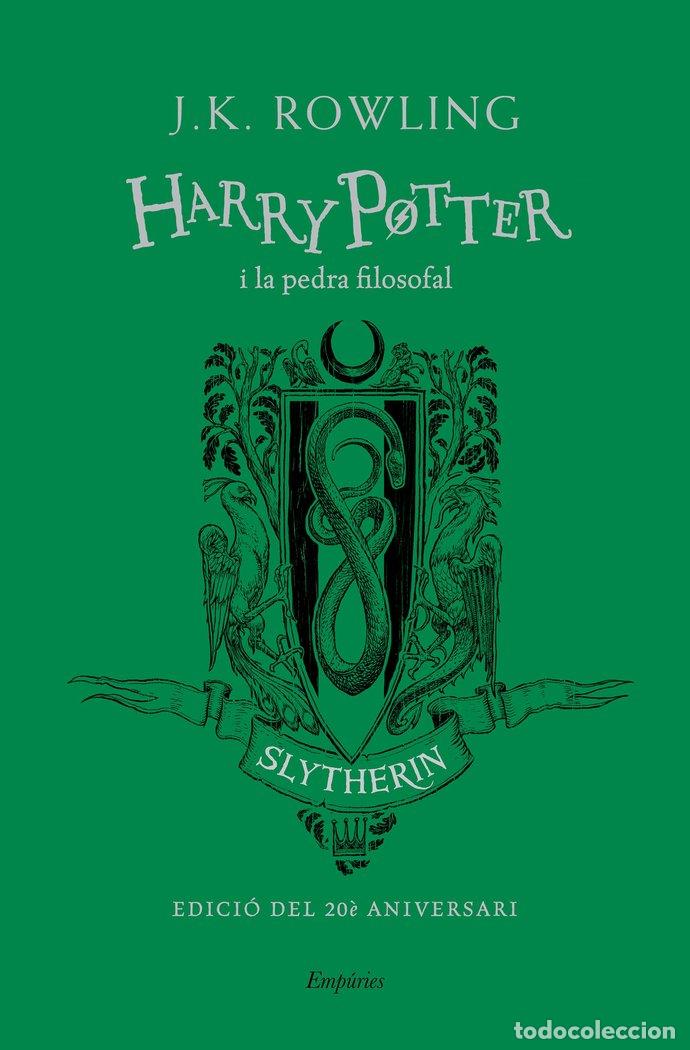 Livros: HARRY POTTER I LA PEDRA FILOSOFAL SLYTHER - ROWLING, J.K.