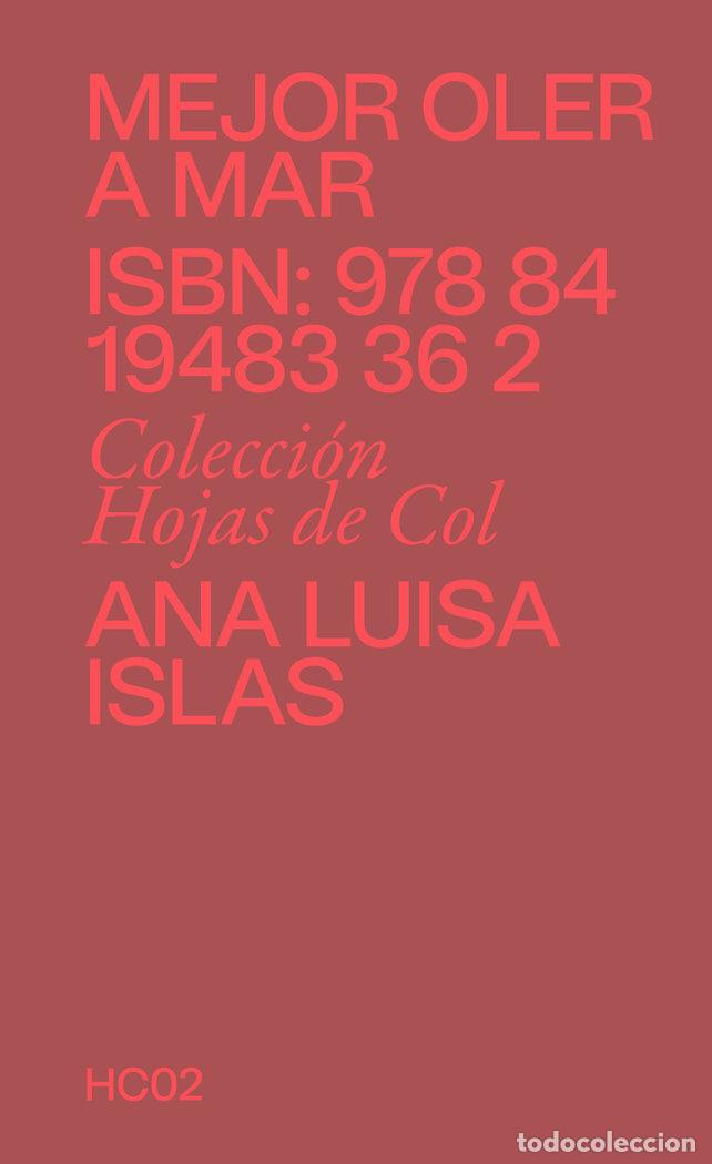 books: MEJOR OLER A MAR - ISLAS, ANA LUISA
