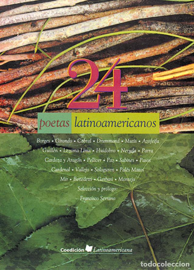 Libros: 24 POETAS LATINOAMERICANOS - AA.VV