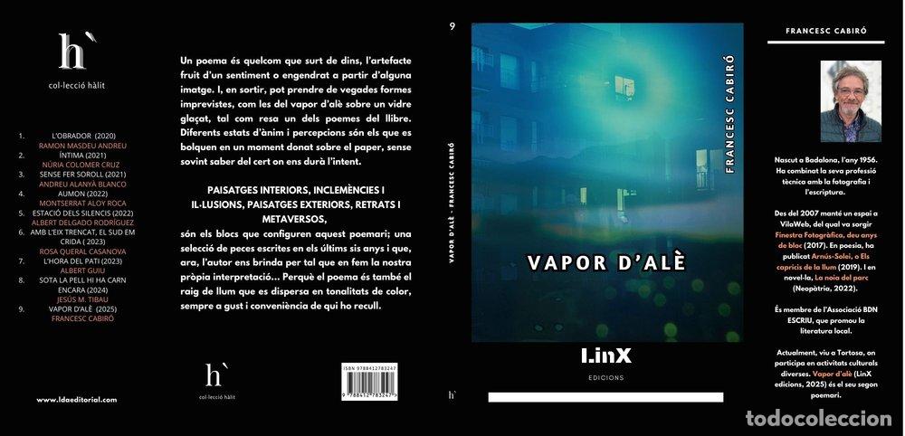 Livres: VAPOR D'ALE - CABIR&Oacute;, FRANCESC