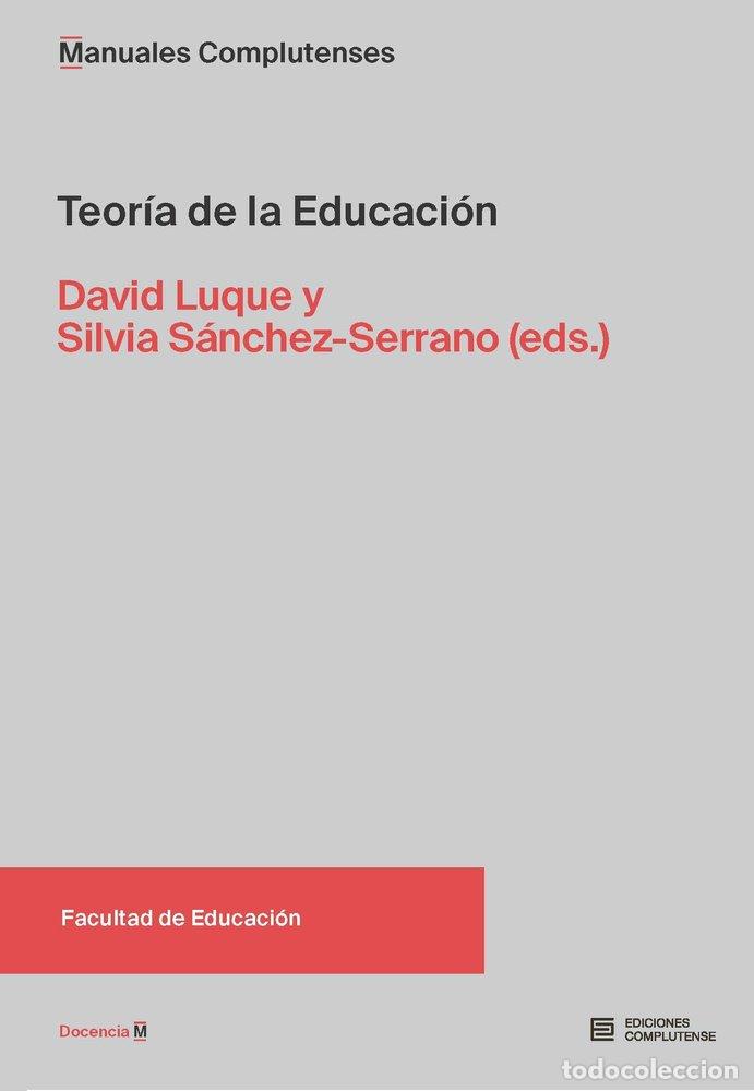books: TEORIA DE LA EDUCACION - LUQUE MENGIBAR, DAVID