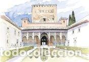 B&uuml;cher: POSTAL LA ALHAMBRA. PATIO DE LOS ARRAYANES - RUIZ PADRON, LUIS