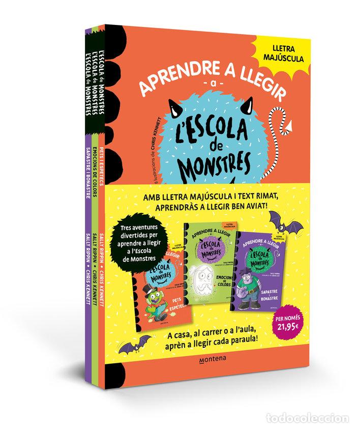 Libros: PACK 7, 8, 9 APRENDRE A LLEGIR A L'ESCOLA DE MONSTRES - SALLY RIPPIN
