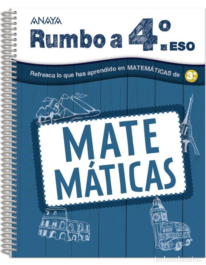 books: VACACIONES MATEMATICAS 3&ordm;ESO 24 - ANAYA EDUCACION