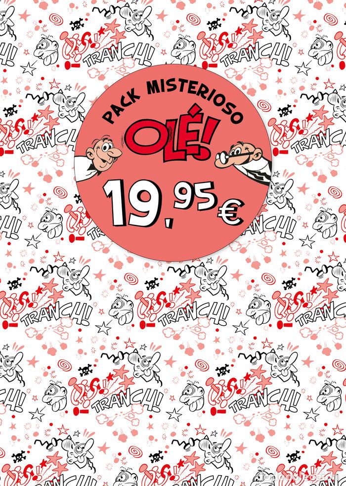 Libri: PACK MISTERIOSO OLE ROJO OLE MORTADELO - FRANCISCO IBA&Ntilde;EZ