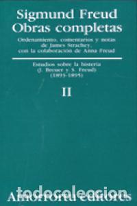Livros: ESTUDIOS SOBRE HISTERIA 1893-1895 O.C.TOMO 2 - FREUD, SIGMUND