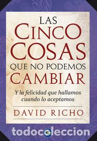 Livros: CINCO COSAS QUE NO PODEMOS CAMBIAR - RICHO, DAVID