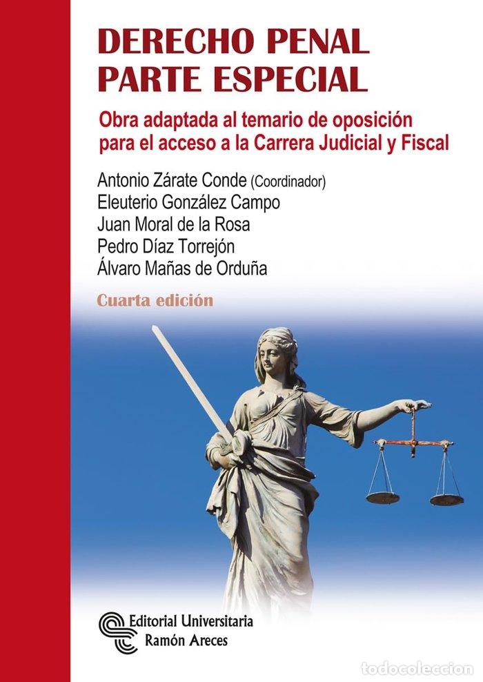 Libros: DERECHO PENAL PARTE ESPECIAL - DIAZ TORREJON, PEDRO