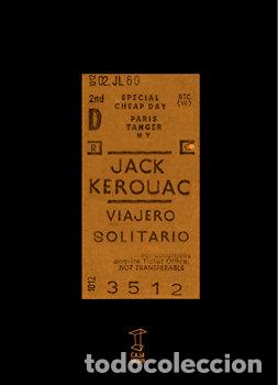 books: VIAJERO SOLITARIO - JACK KEROUAC