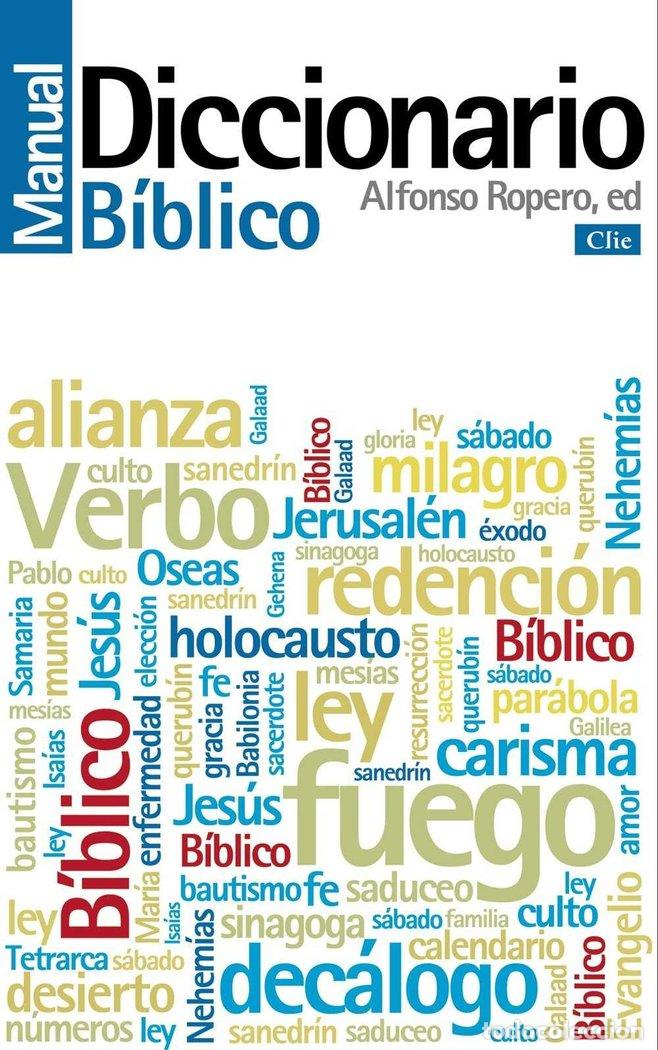 Libros: DICCIONARIO MANUAL B?BLICO - ROPERO, ALFONSO