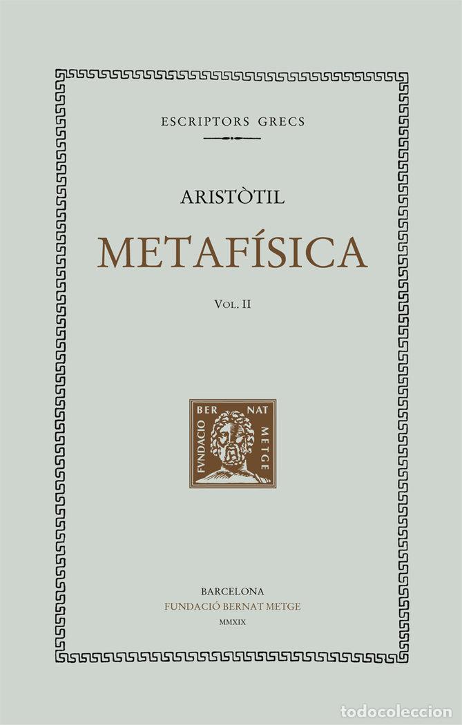 Libros: METAFISICA, VOL II - RUSTICA - , ARIST&Atilde;TIL