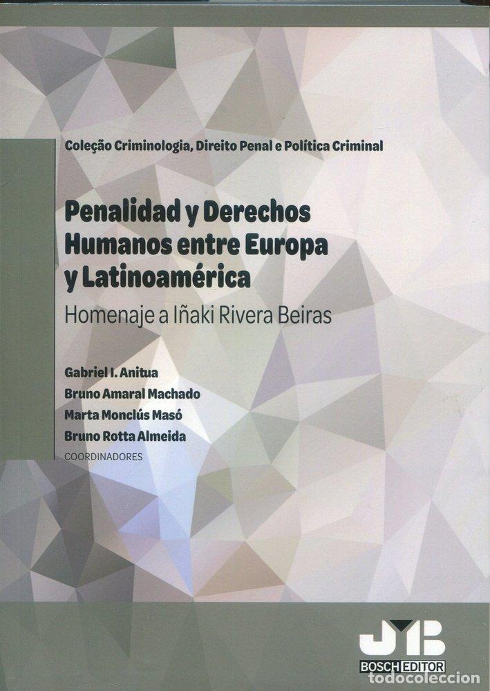 Libros: PENALIDAD Y DERECHOS HUMANOS ENTRE EUROPA Y LATINOAMERICA - ANITUA, GABRIEL IGNACIO