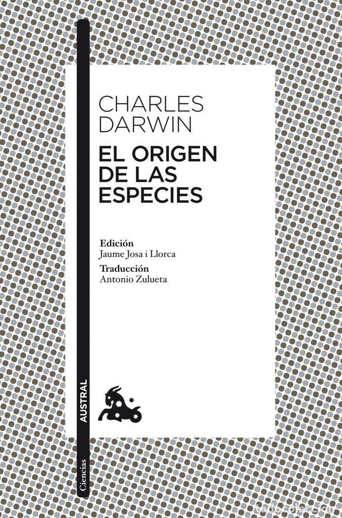 Libros: ORIGEN DE LAS ESPECIES - DARWIN, CHARLES