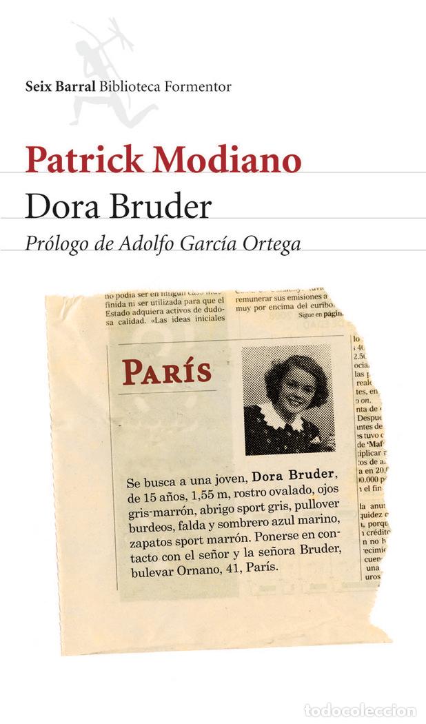 Libros: DORA BRUDER NE. - MODIANO, PATRICK