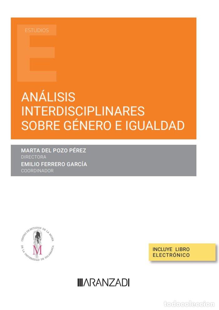 Libros: ANALISIS INTERDISCIPLINARES SOBRE GENERO E IGUALDAD - EMILIO FERRERO GARCIA