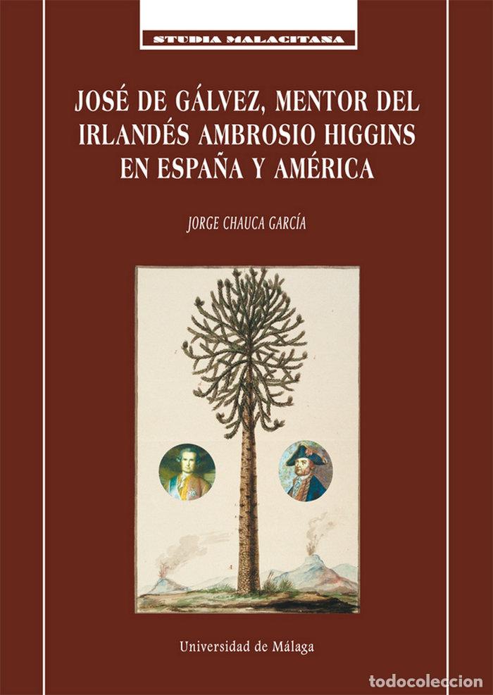 Libros: JOSE DE GALVEZ, MENTOR DEL IRLANDES AMBROSIO HIGGINS EN ESPA - CHAUCA GARCIA, JORGE