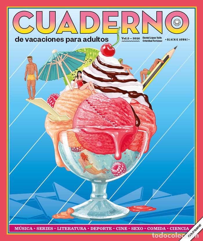 Libros: CUADERNO VACACIONES PARA ADULTOS 5 BLACKIE BOOKS - AA.VV