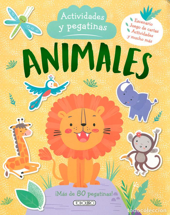 Libros: ANIMALES ACTIVIDADES Y PEGATINAS - AA.VV